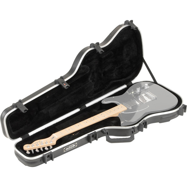 SKB Standard Electric Guitar Case - Case Open (Guitar Not Included)