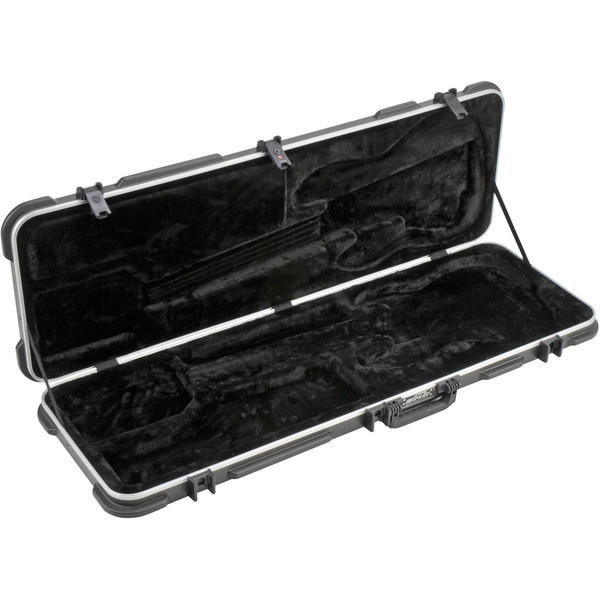 SKB Electric P/J Type Bass Hardshell Case - Case Open