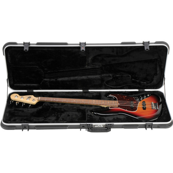 SKB Electric P/J Type Bass Hardshell Case - Case With Guitar (Guitar Not Included)