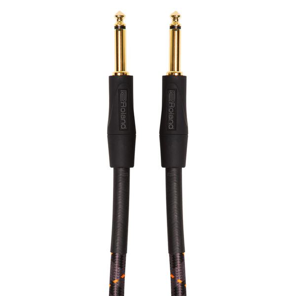 Roland Straight Instrument Cable, 3ft/1m