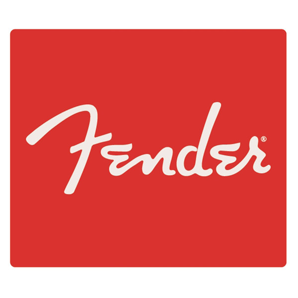 Fender Official Logo Mouse Pad, Red