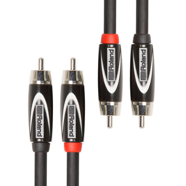 Roland Dual RCA - Dual RCA Interconnect Cable, 3ft/1m