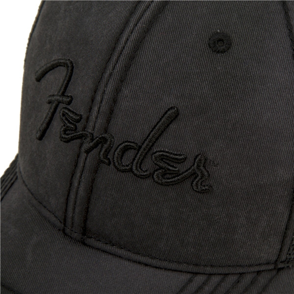 Fender Blackout Trucker Cap, Grey