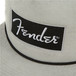 Fender Cord Flat Brim Hat, White/Grey