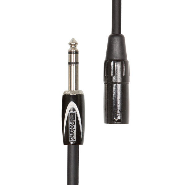 Roland 1/4'' TRS - XLR Interconnect Cable, 10ft/3m