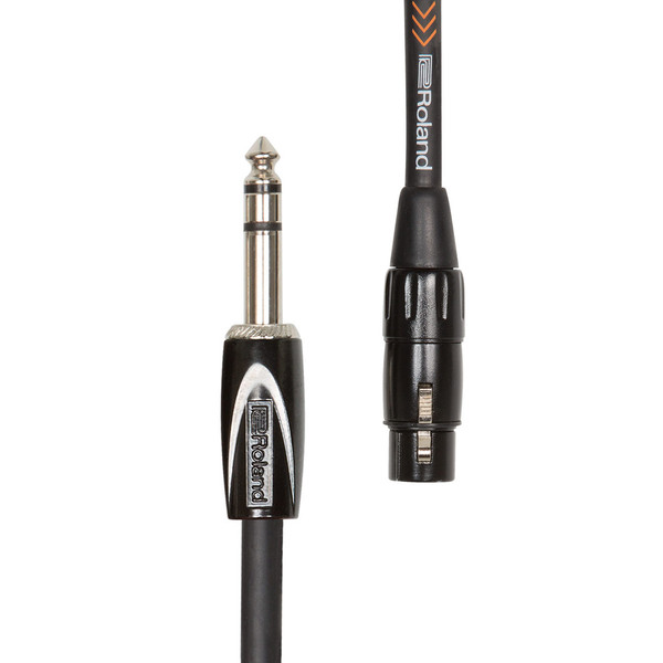 Roland 1/4'' TRS - XLR Interconnect Cable, 10ft/3m