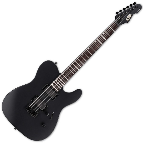 ESP LTD TE-401 BLKS Electric Guitar, Black Satin