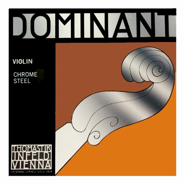 Thomastik Dominant Violin E String, Steel, 4/4 Size, Heavy, Ball End