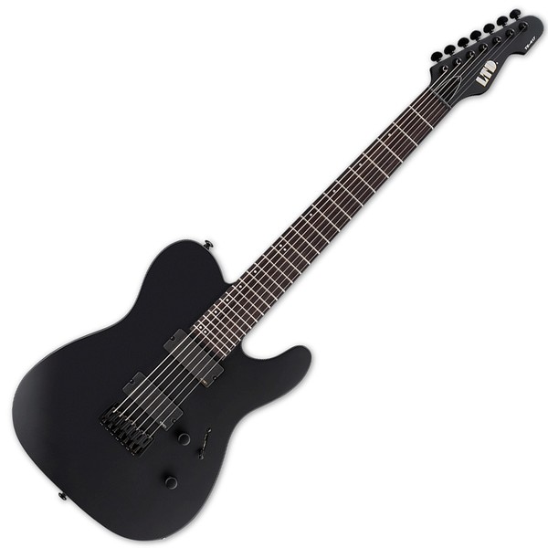ESP LTD TE-417 Electric Guitar, Black Satin