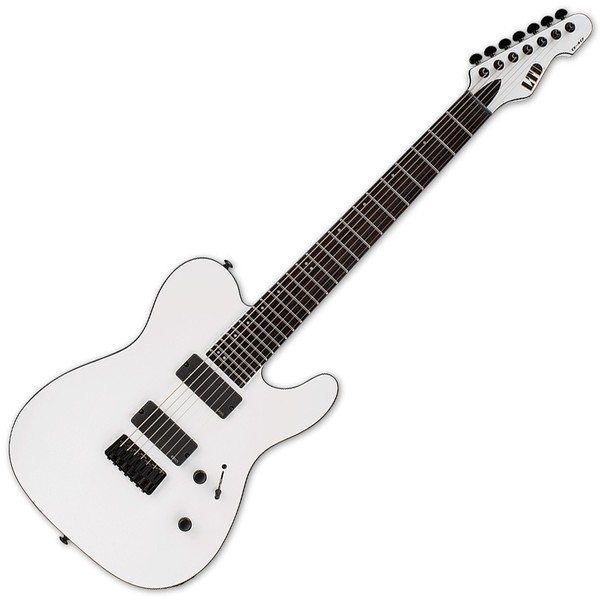 ESP LTD TE-417 Electric Guitar, Snow White Satin