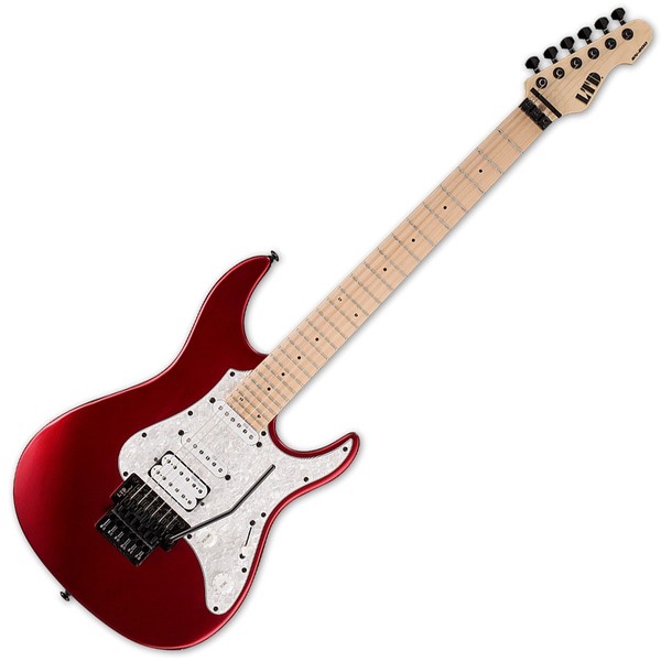ESP LTD SN-200FRM Electric Guitar, Black Cherry Metallic Satin