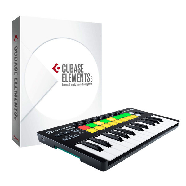 Steinberg Cubase Elements 8 with Novation LaunchKey Mini MK2