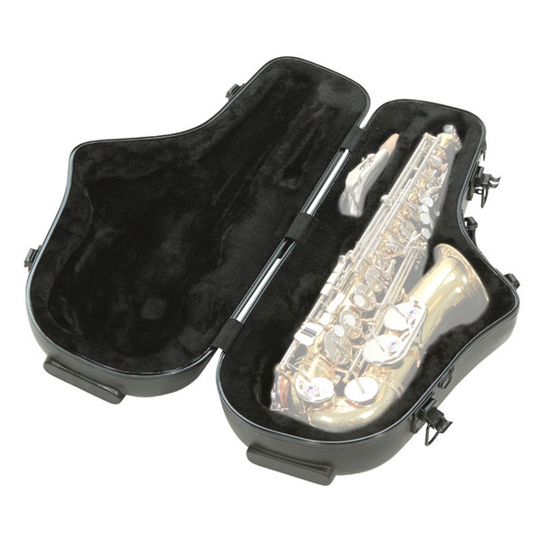 SKB Contoured Pro Alto Sax Case - Open (Contents Not Included)