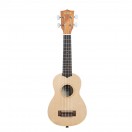 Kala KA-15S-S Spruce Top Mahogany Soprano Ukulele, Satin
