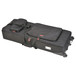 SKB 61-Key Keyboard Soft Case with Wheels - Angled View 2