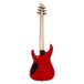 ESP LTD H-101FM Electric Guitar, See Thru Red