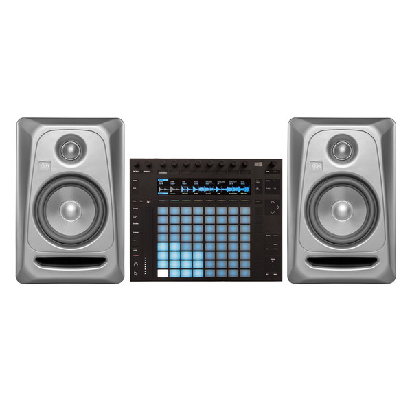 Ableton Push 2 with KRK RP5 G3 Platinum Monitors