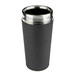 Fender Blackout 16oz Travel Mug, Black Leather