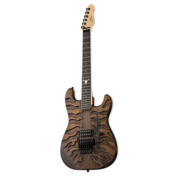 ESP LTD George Lynch Burnt Tiger Electric Guitar