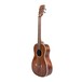 Kala KA-ASAC-B Acacia Acoustic Baritone Ukulele, Natural Satin Left