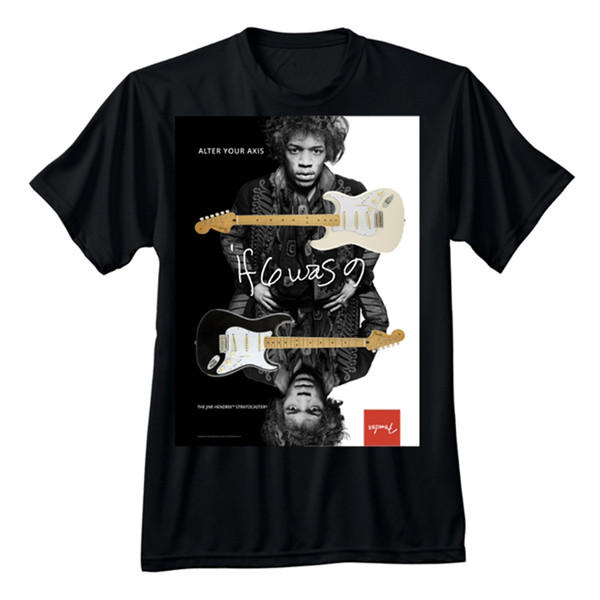Fender Jimi Hendrix Alter Your Axis T-Shirt, Black, Large