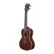 Kala Striped Ebony Acoustic Concert Ukulele, Natural Satin