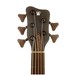 Warwick Corvette $$ 5-String Bass Guitar, Natural Oil Finish