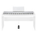 Korg B1 Digital Piano Wooden Stand Package, White