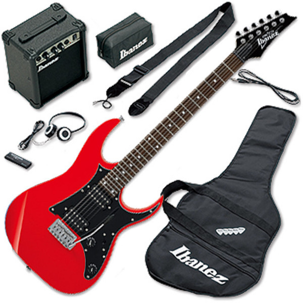 Ibanez IJRG200 Jump Start Electric Guitar Pack, Red