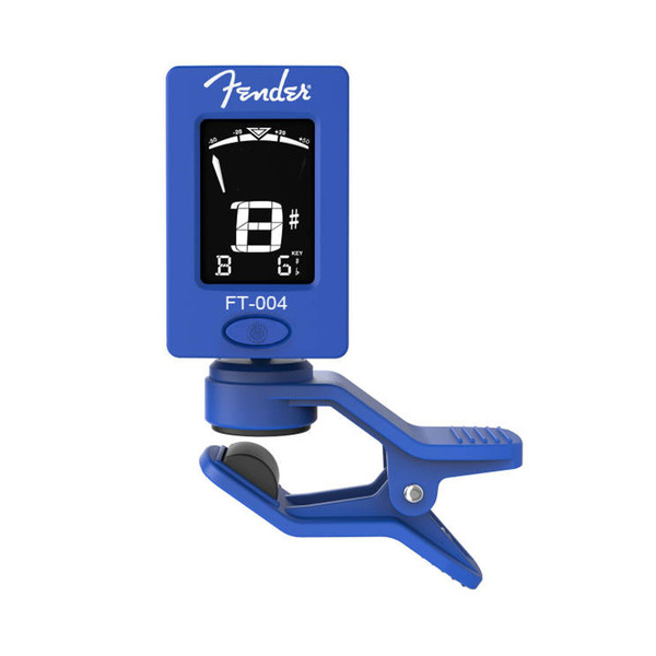 Fender FT-004 Chromatic Clip On Tuner, Blue