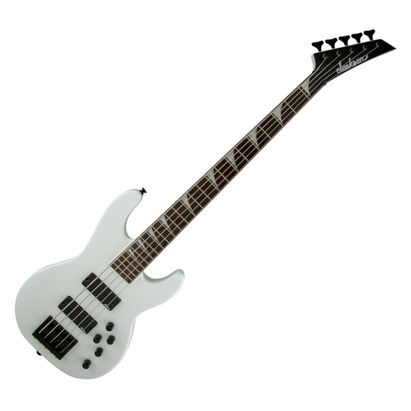 Jackson CBXNT V Bass Guitar, Snow White