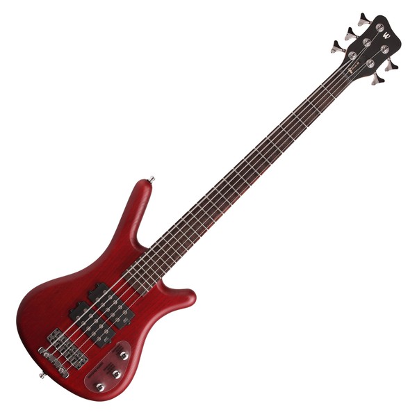 Warwick Rockbass Corvette $$ 5-String Bass Guitar, Burgundy Red