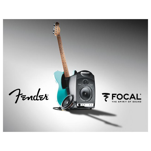 Fender Passport Studio Portable Studio Monitor, Black