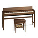 Pianino cyfrowe Roland Kiyola KF-10 ze stołkiem, orzech