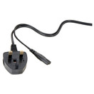 Mercury Figure 8 IEC UK Mains Cable, 2m