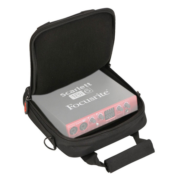 SKB Universal Equipment/Mixer Bag 9" x 9" x 2.5" - Angled Open (Contents Not Included)