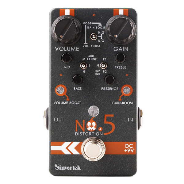 ギター Sinvertek distortion no.5 Sinvertek Distortion No.5 Guitar Pedal at Gear4music