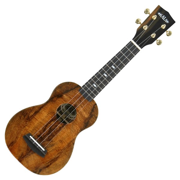 Kala Elite KOA 3 Soprano Ukulele, UV Gloss Natural