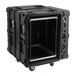 SKB 24'' Deep 14U Roto Shockmount Rack Case - Angled Open