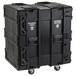 SKB 24'' Deep 16U Roto Shockmount Rack Case - Angled