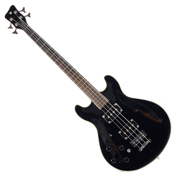 Warwick Rockbass StarBass Left Handed 4String Bass, Black High Polish