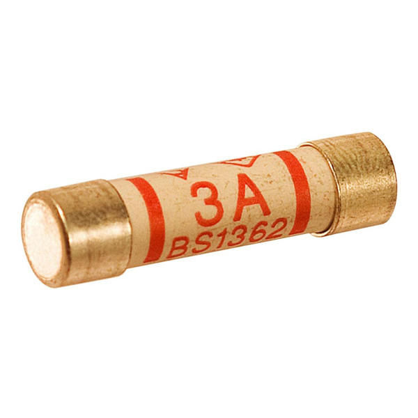 Mercury 3 Amp Fuse, Pack of 5