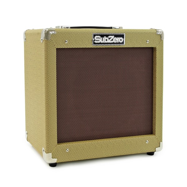 Knoxville Semi-Hollow Guitar and SubZero V35RG Amp Pack, Sunburst