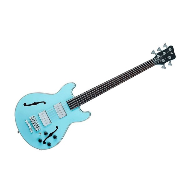 Warwick Rockbass StarBass 5-String Bass, Daphne Blue