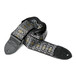 Fender 2'' Nylon Jacquard Strap, Silver/Gold Batam