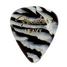 Fender 351 Shape Premium Zebra Picks, Heavy, Pack of 12