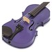Stentor Harlequin Violin Outfit, Deep Purple, 4/4 close