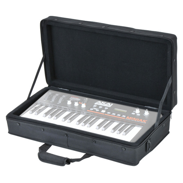 SKB Medium-Sized Controller Soft Case - Angled Open (Contents Not Included)