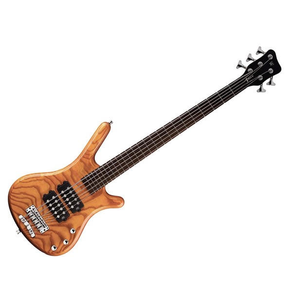 Warwick Rockbass Corvette $$ 5-String Bass Guitar, Honey Violin