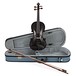 Stentor Harlequin Violin Outfit, Black, 3/4